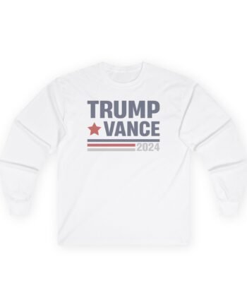 Trump Vance 2024 Election Supporter Unisex Ultra Cotton Long Sleeve Tee
