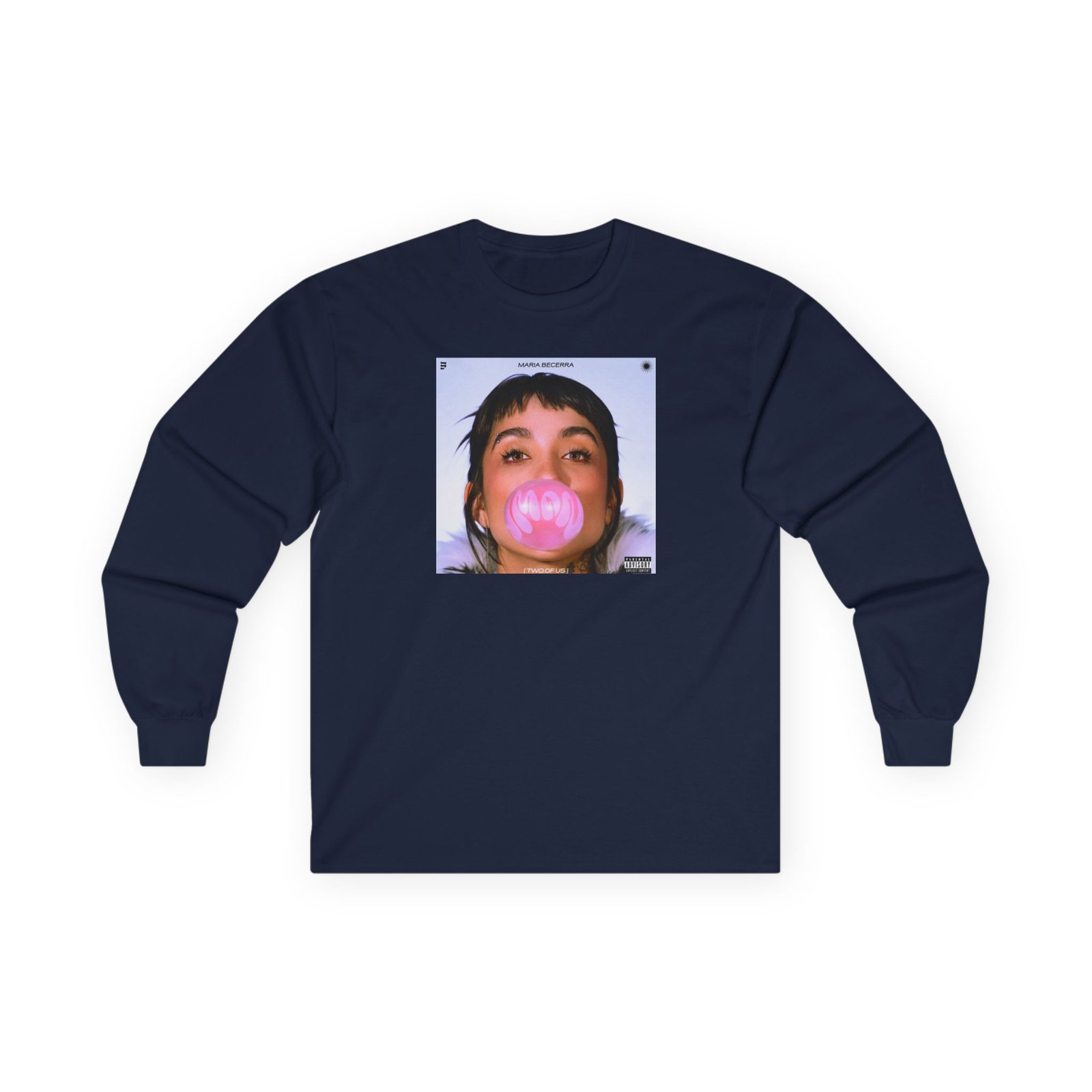 Maria Becerra Remera Two of Us Unisex Ultra Cotton Long Sleeve Tee