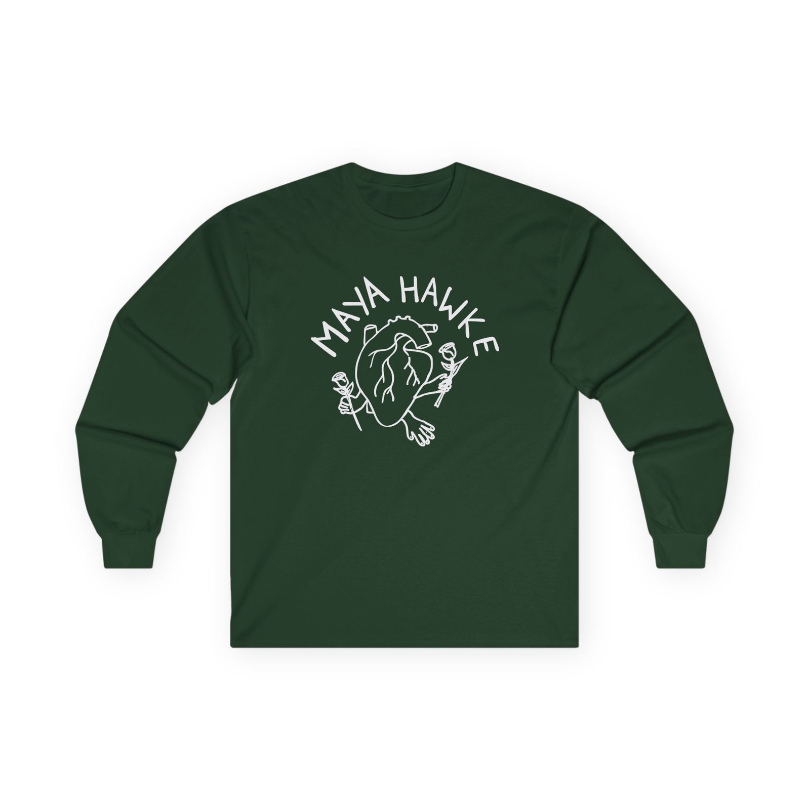 Maya Hawke Generous Heart Unisex Ultra Cotton Long Sleeve Tee