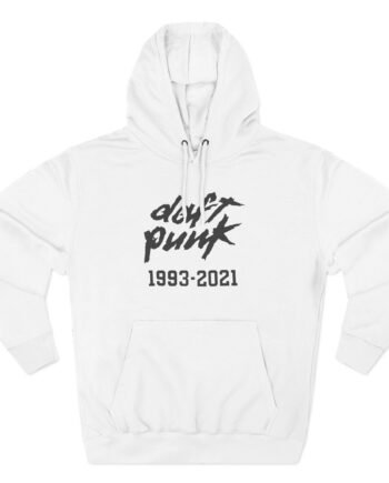 Daft Punk Three-Panel Fleece Hoodie