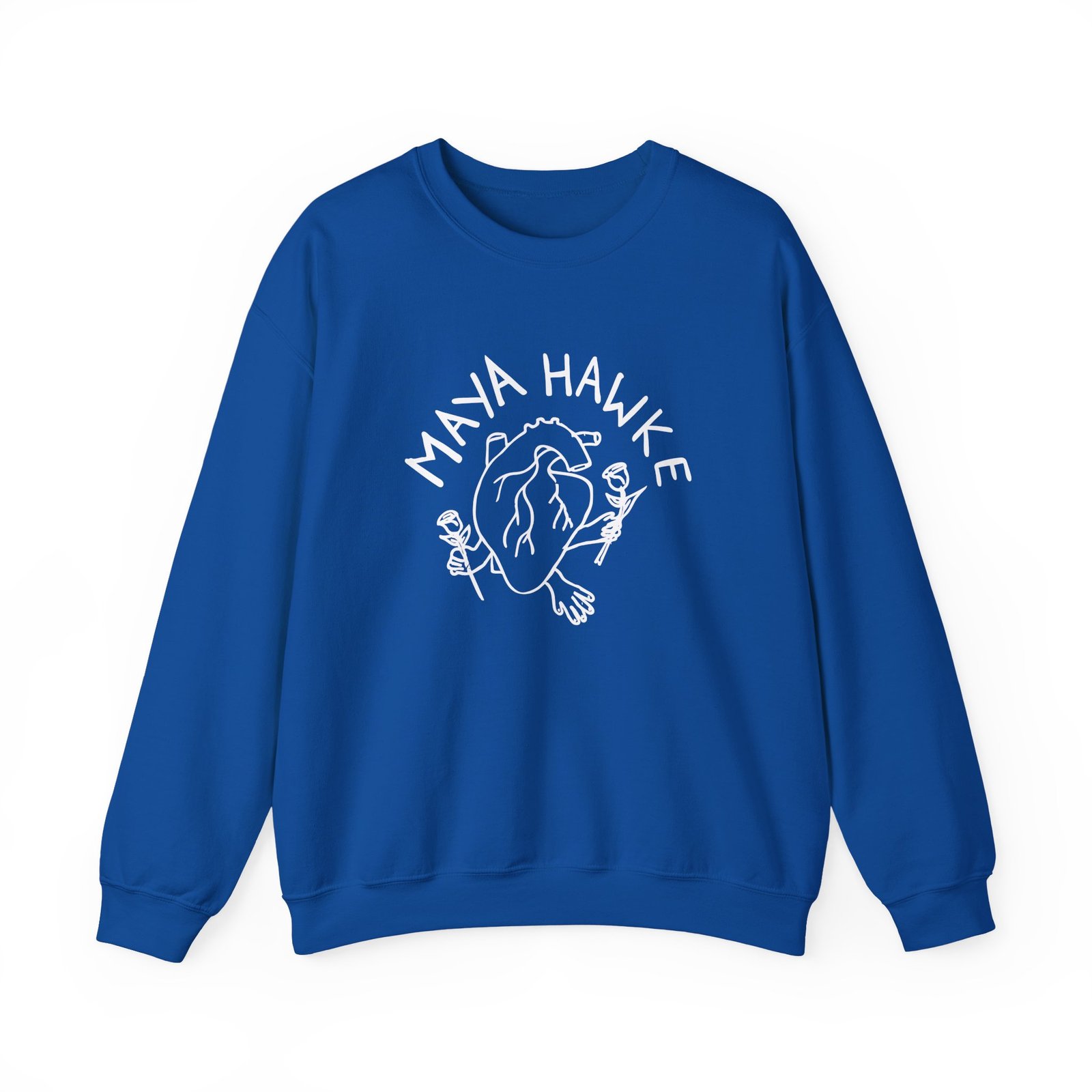 Maya Hawke Generous Heart Unisex Heavy Blend™ Crewneck Sweatshirt