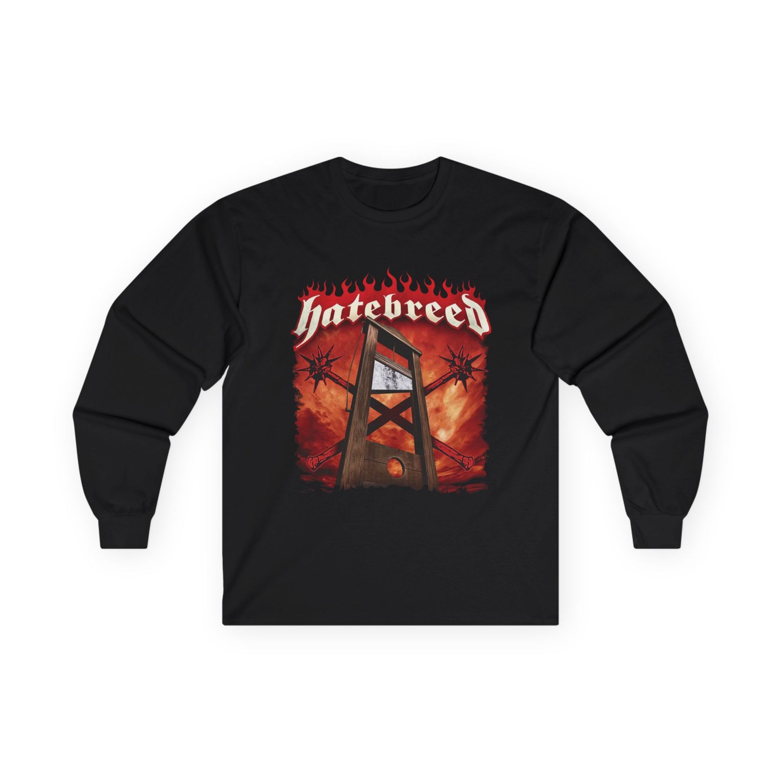 Hatebreed With Every Crown Comes the Guillotine Unisex Ultra Cotton Long Sleeve Tee