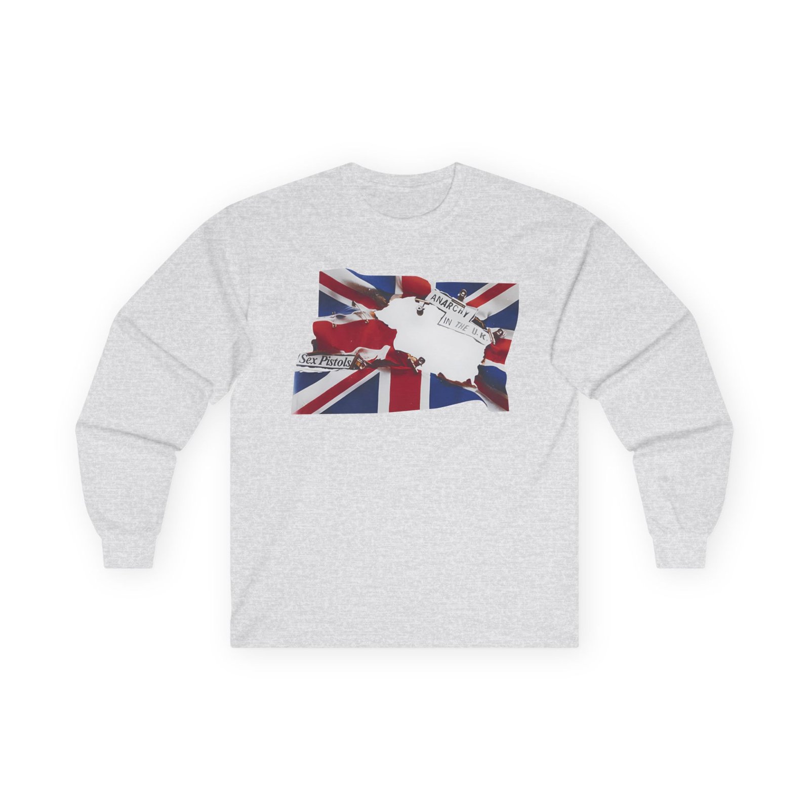 SPM Anarchy in the Uk Flag Unisex Ultra Cotton Long Sleeve Tee