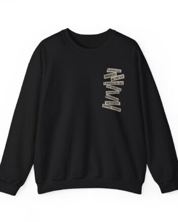 SPM Song Titles Unisex Heavy Blend™ Crewneck Sweatshirt