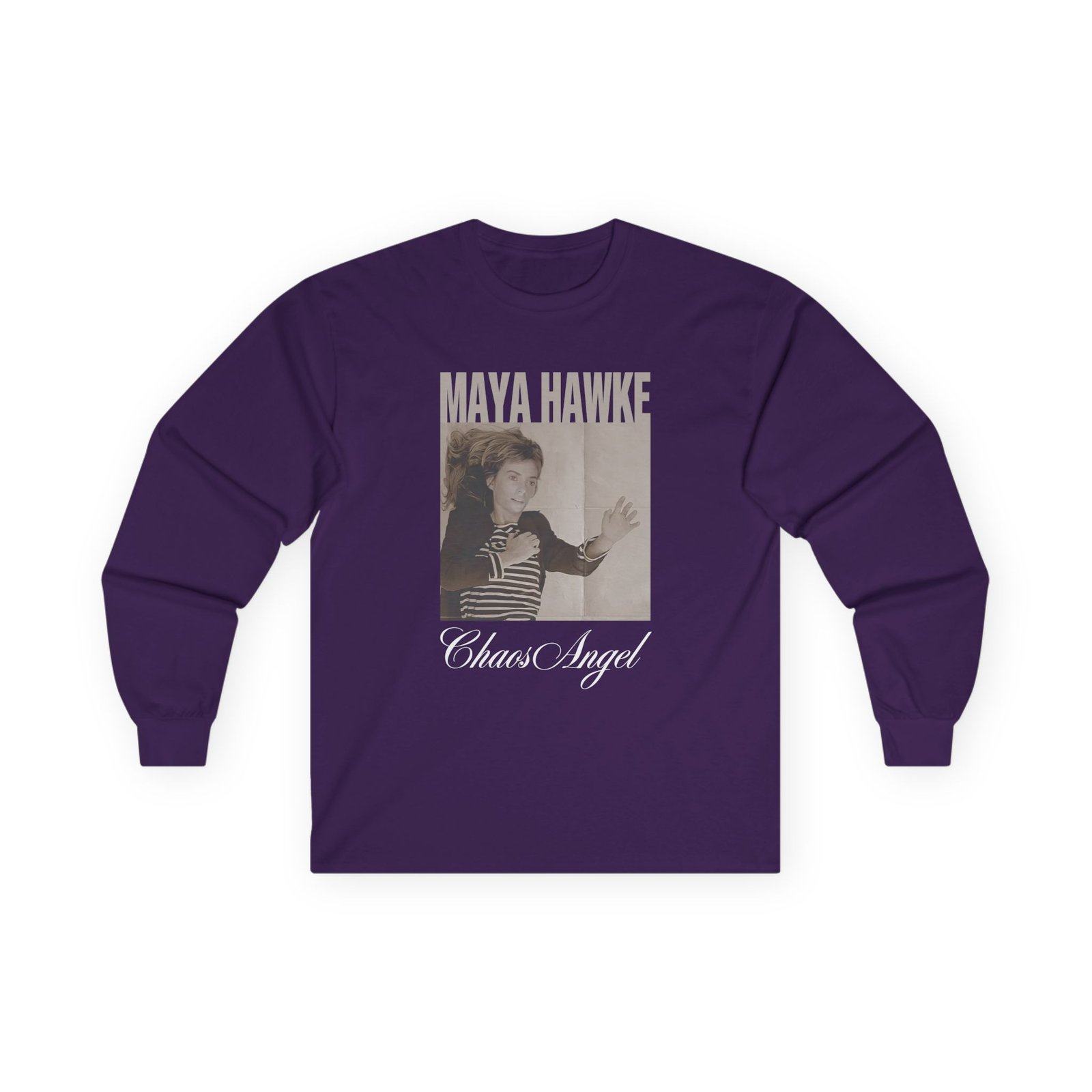 Maya Hawke Chaos Angel Unisex Ultra Cotton Long Sleeve Tee