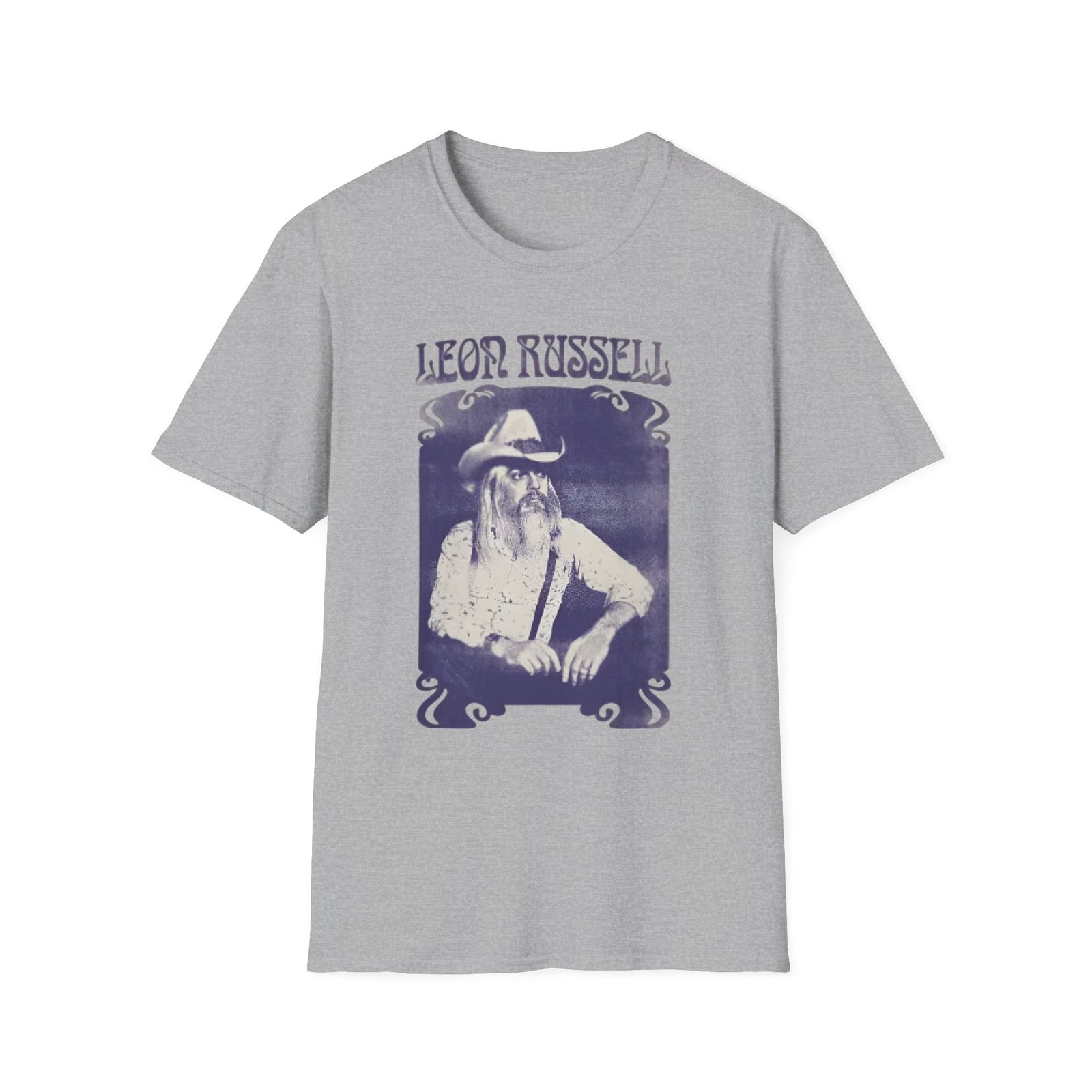 Leon Russell Unisex Softstyle T-Shirt