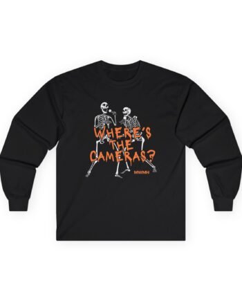 Murder With My Husband Where's the Cameras Unisex Ultra Cotton Long Sleeve Tee