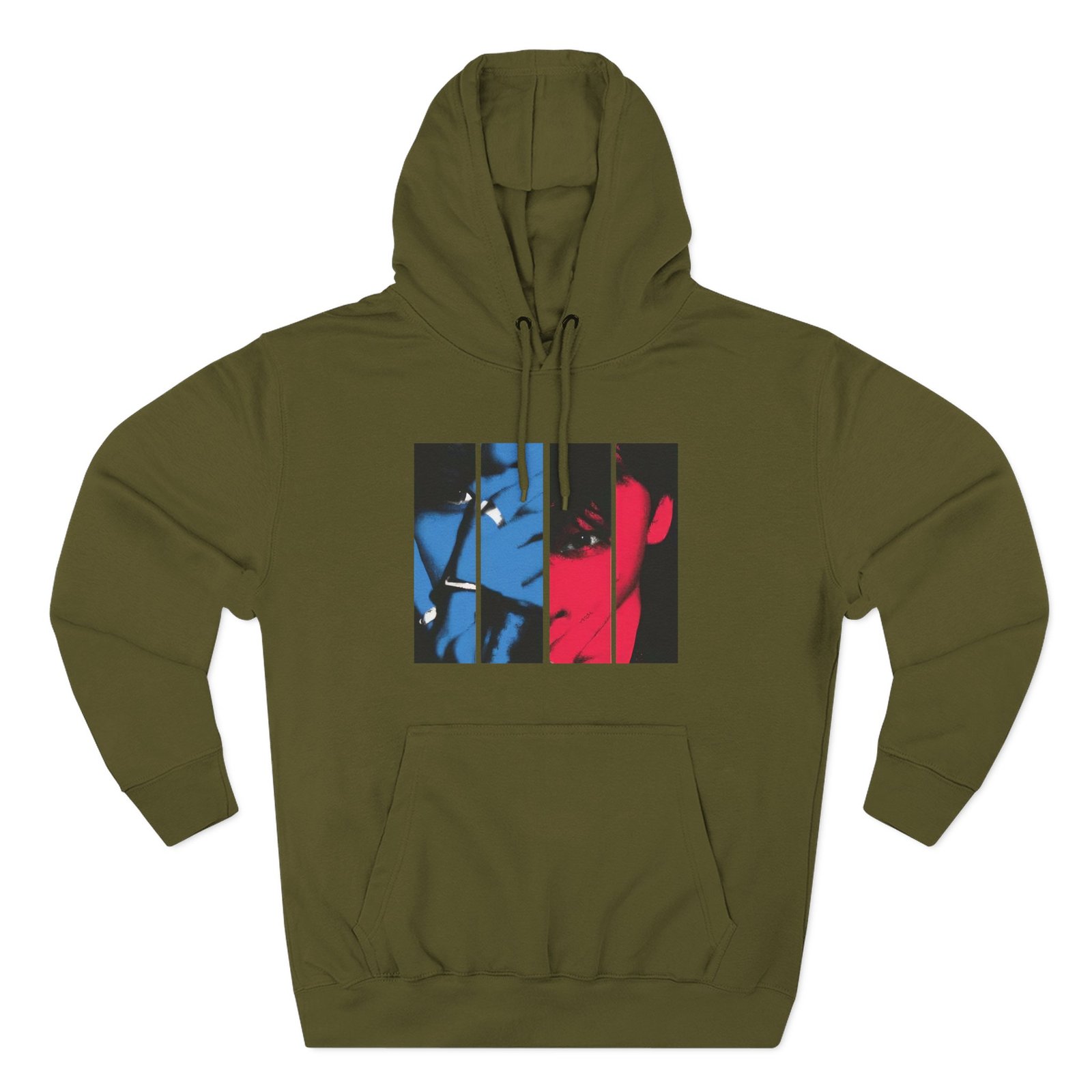 Woosung 4444 Three-Panel Fleece Hoodie