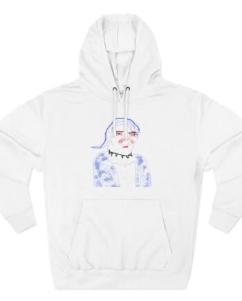 Dorian Electra Three-Panel Fleece Hoodie