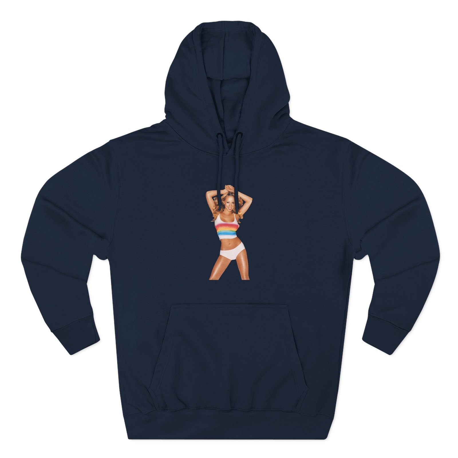 Mariah Carey Rainbow Three-Panel Fleece Hoodie