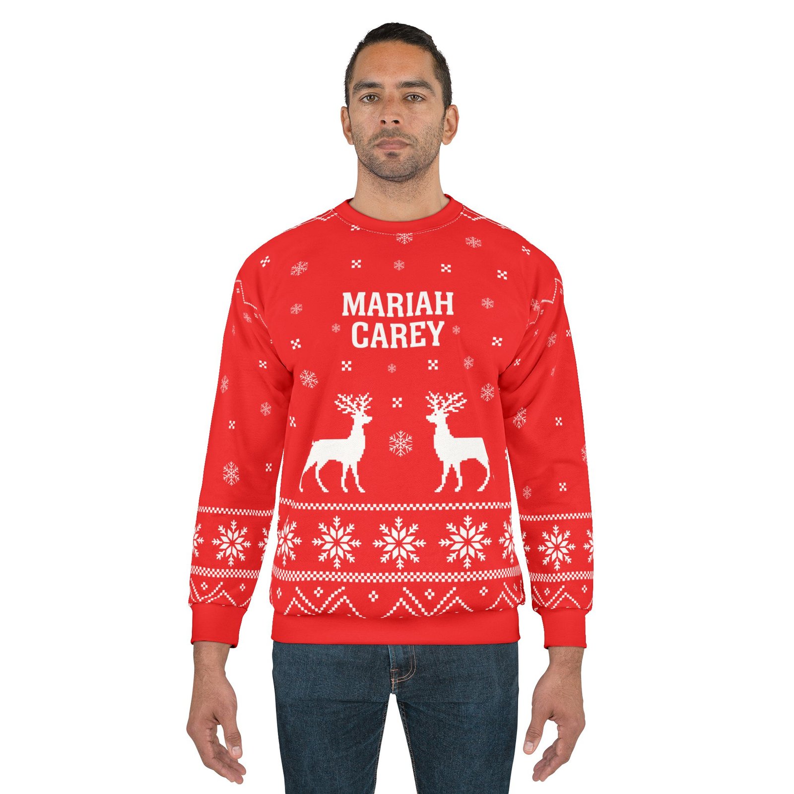 Mariah Carey Unisex Sweatshirt (AOP)