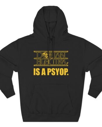 Dorian Electra is a Psyop Three-Panel Fleece Hoodie