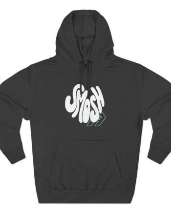 Smosh Groovy Logo Three-Panel Fleece Hoodie