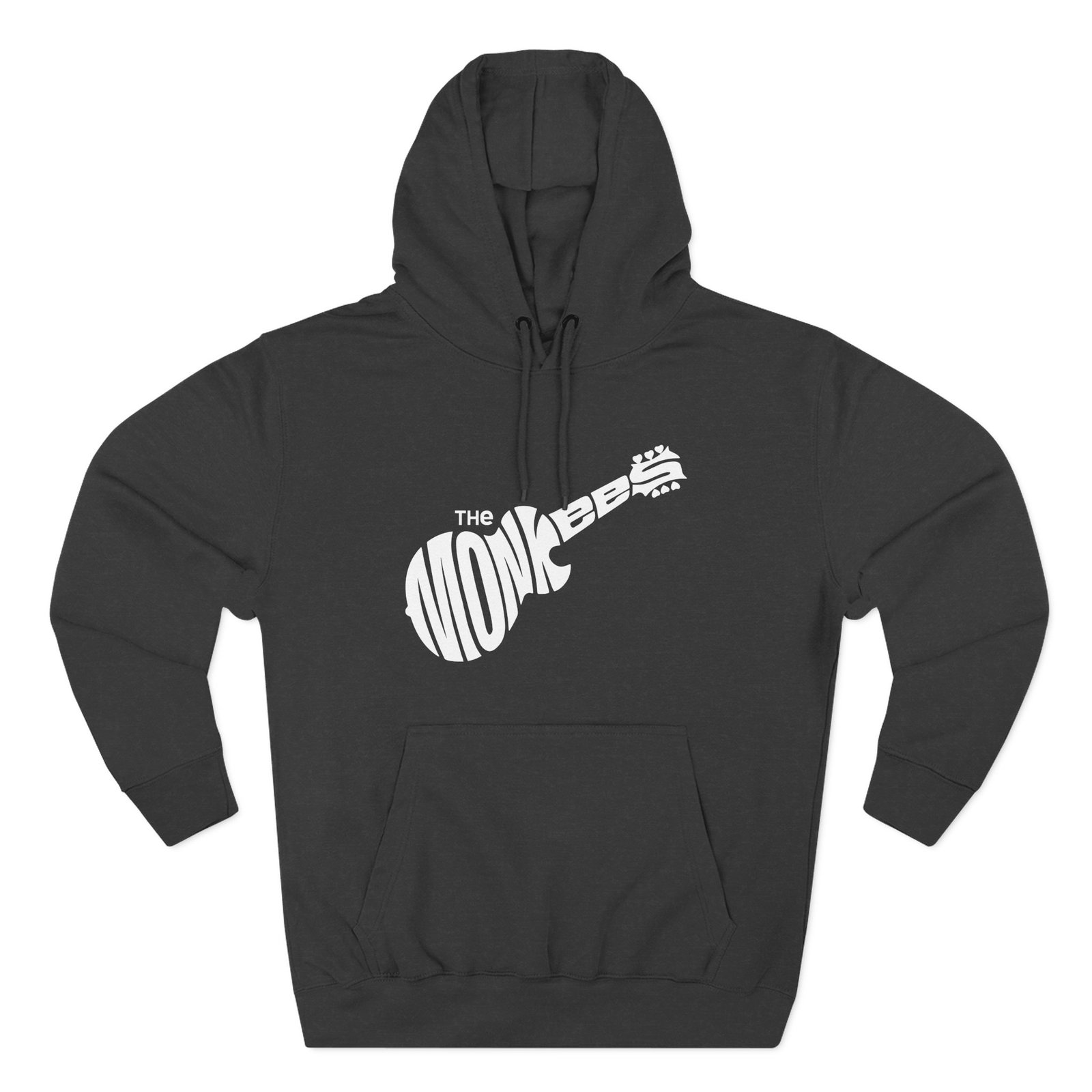 The Monkees Guitar Logo Three-Panel Fleece Hoodie