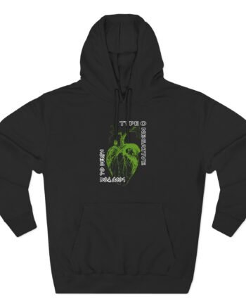 Type O Negative Heart You to Death Three-Panel Fleece Hoodie