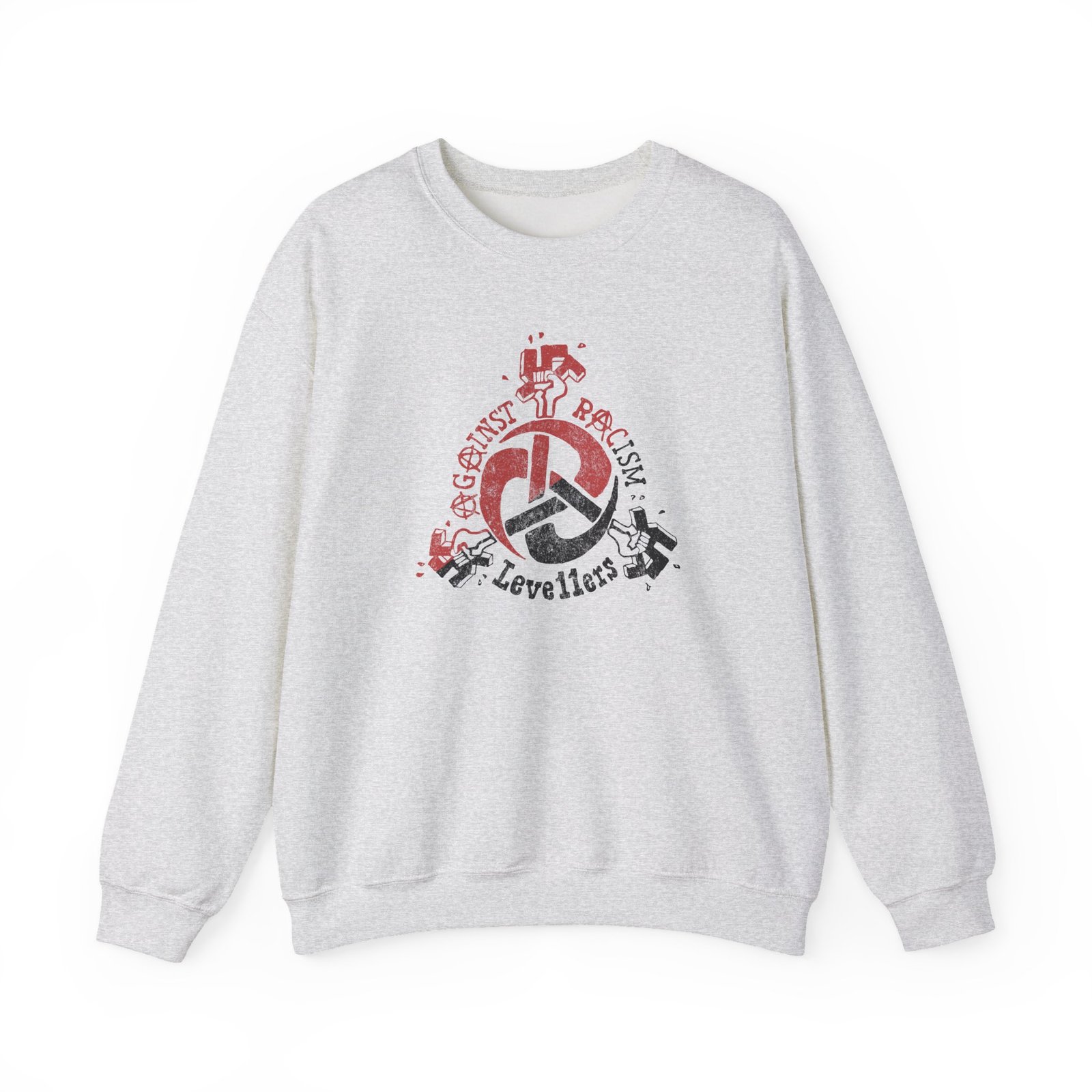 Levellers Against Racism Unisex Heavy Blend™ Crewneck Sweatshirt