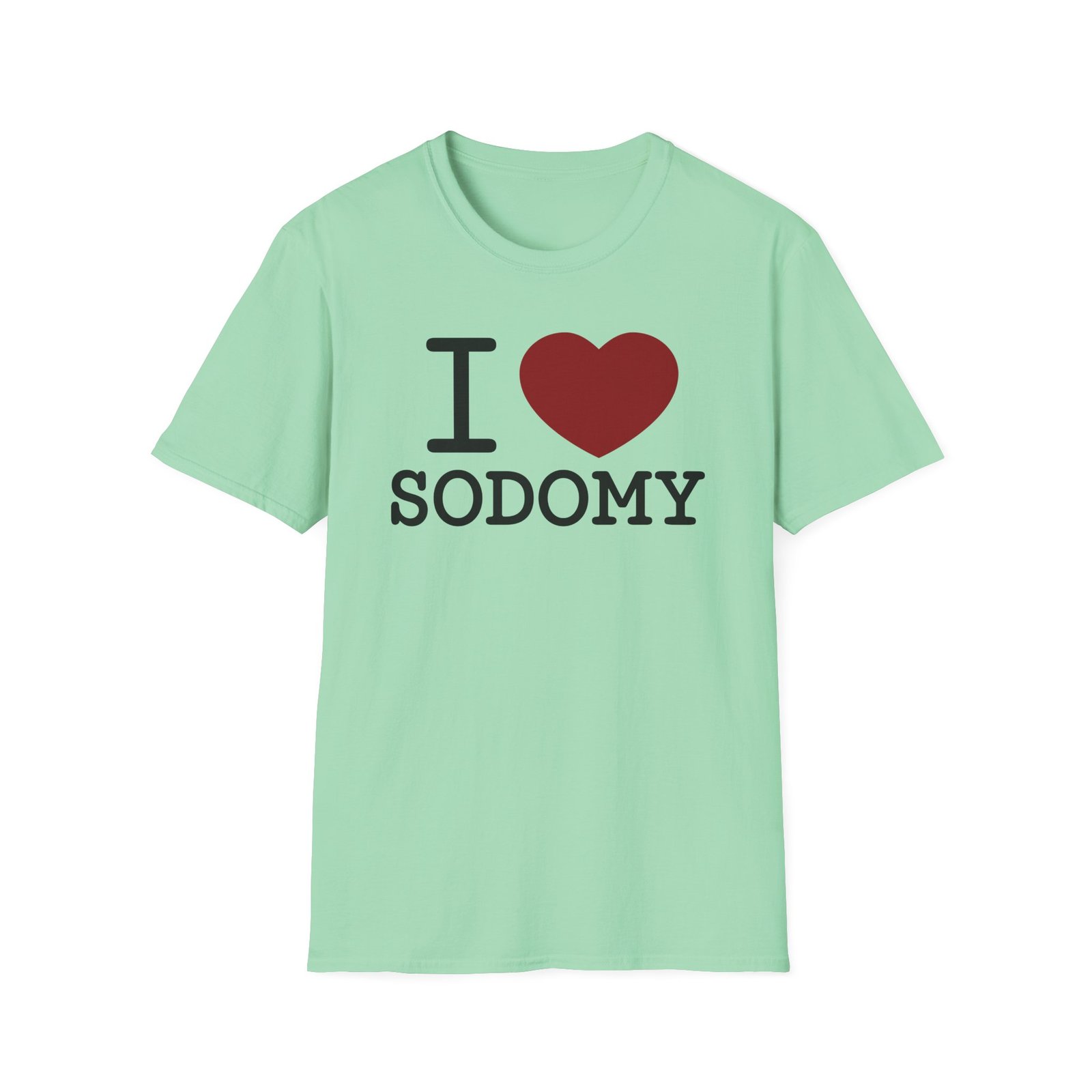 Dorian Electra I Love Sodomy Unisex Softstyle T-Shirt