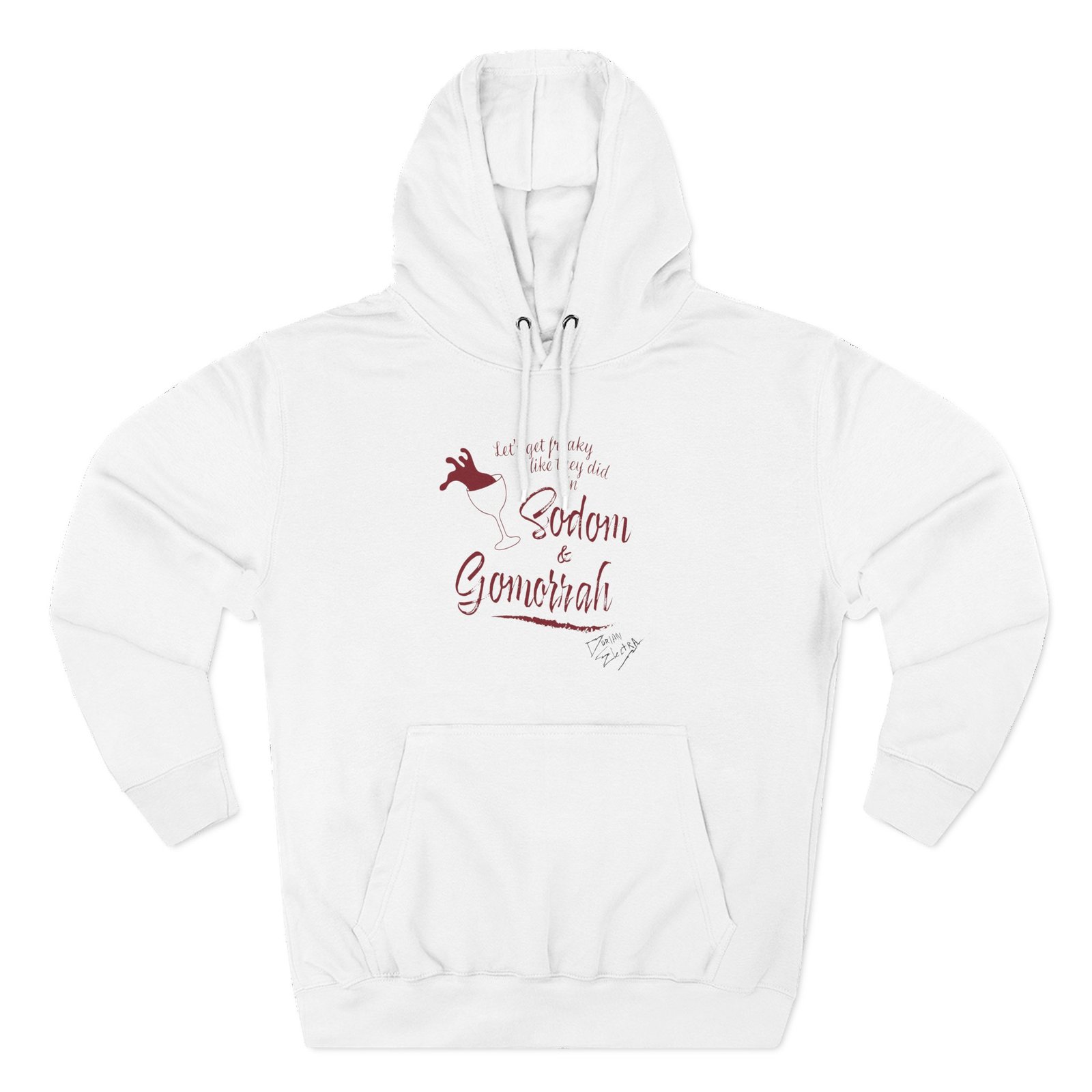 Dorian Electra Three-Panel Fleece Hoodie