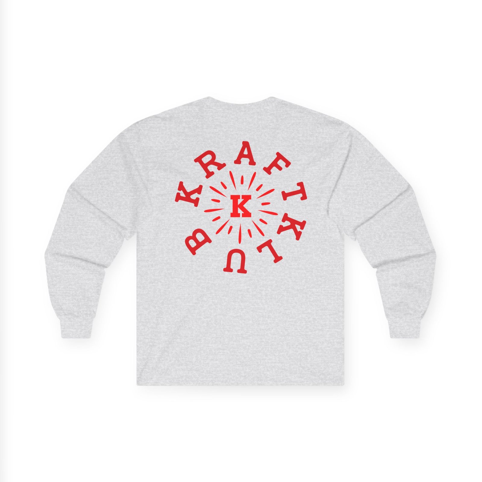 Kraftklub Glowing K Unisex Ultra Cotton Long Sleeve Tee