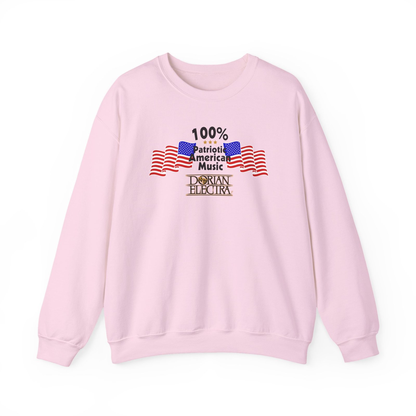 Dorian Electra Patriotic American Music Unisex Heavy Blend™ Crewneck Sweatshirt