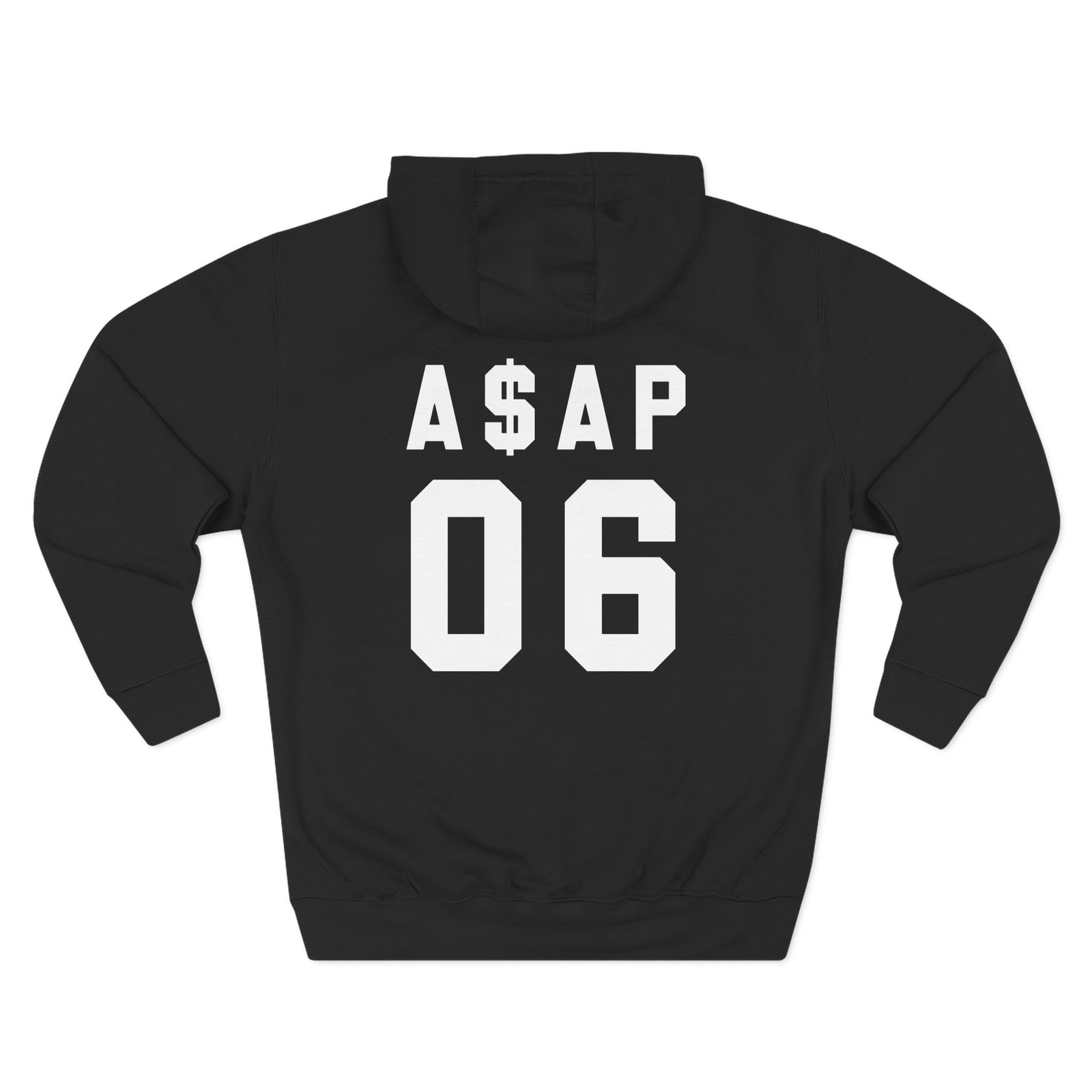 Asap Rocky Anarchy Paradise 06 Rap Band Three-Panel Fleece Hoodie