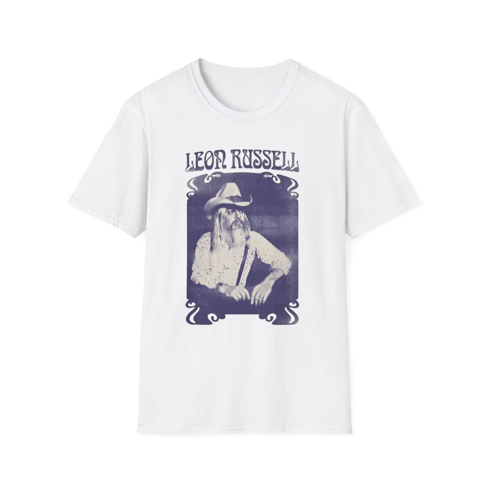 Leon Russell Unisex Softstyle T-Shirt