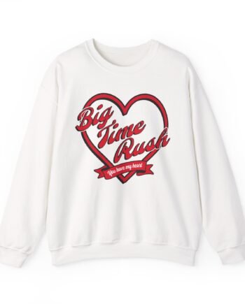 Big Time Rush You Have My Heart Valentine Unisex Heavy Blend™ Crewneck Sweatshirt