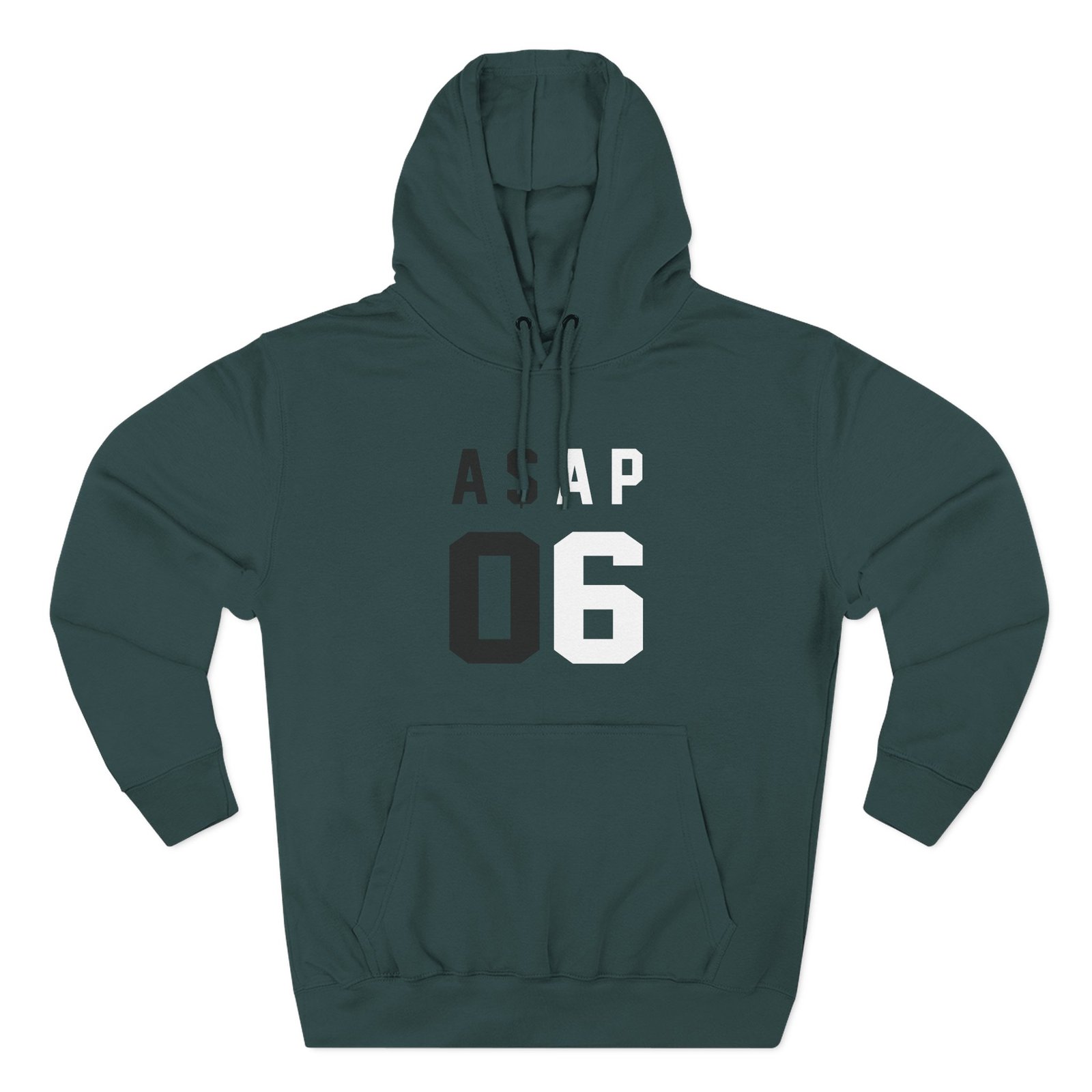 Asap Rocky a$ap 06 Three-Panel Fleece Hoodie