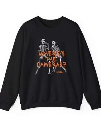 Murder With My Husband Where's the Cameras Unisex Heavy Blend™ Crewneck Sweatshirt