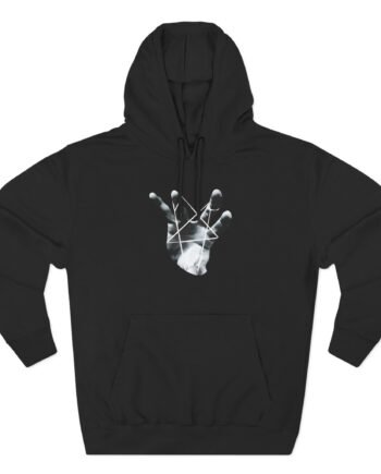 PC New Maps of Hell Poppy Three-Panel Fleece Hoodie