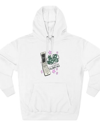 Sad Boyz Three-Panel Fleece Hoodie
