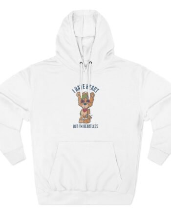 KBK Heartless Three-Panel Fleece Hoodie