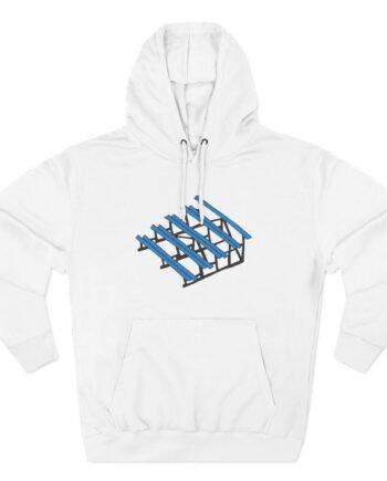 BHS Three-Panel Fleece Hoodie