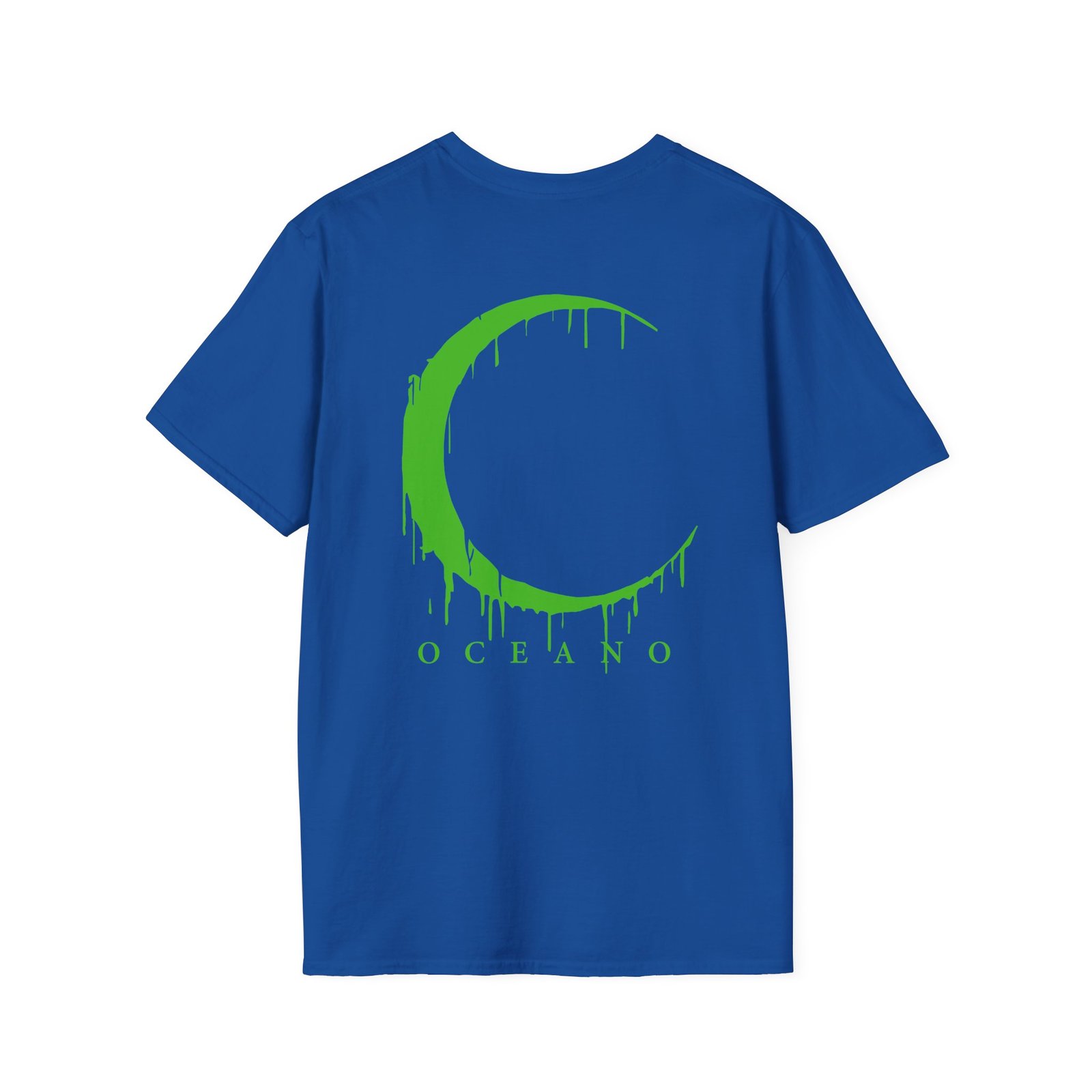 Oceano Alien Green Moon Unisex Softstyle T-Shirt