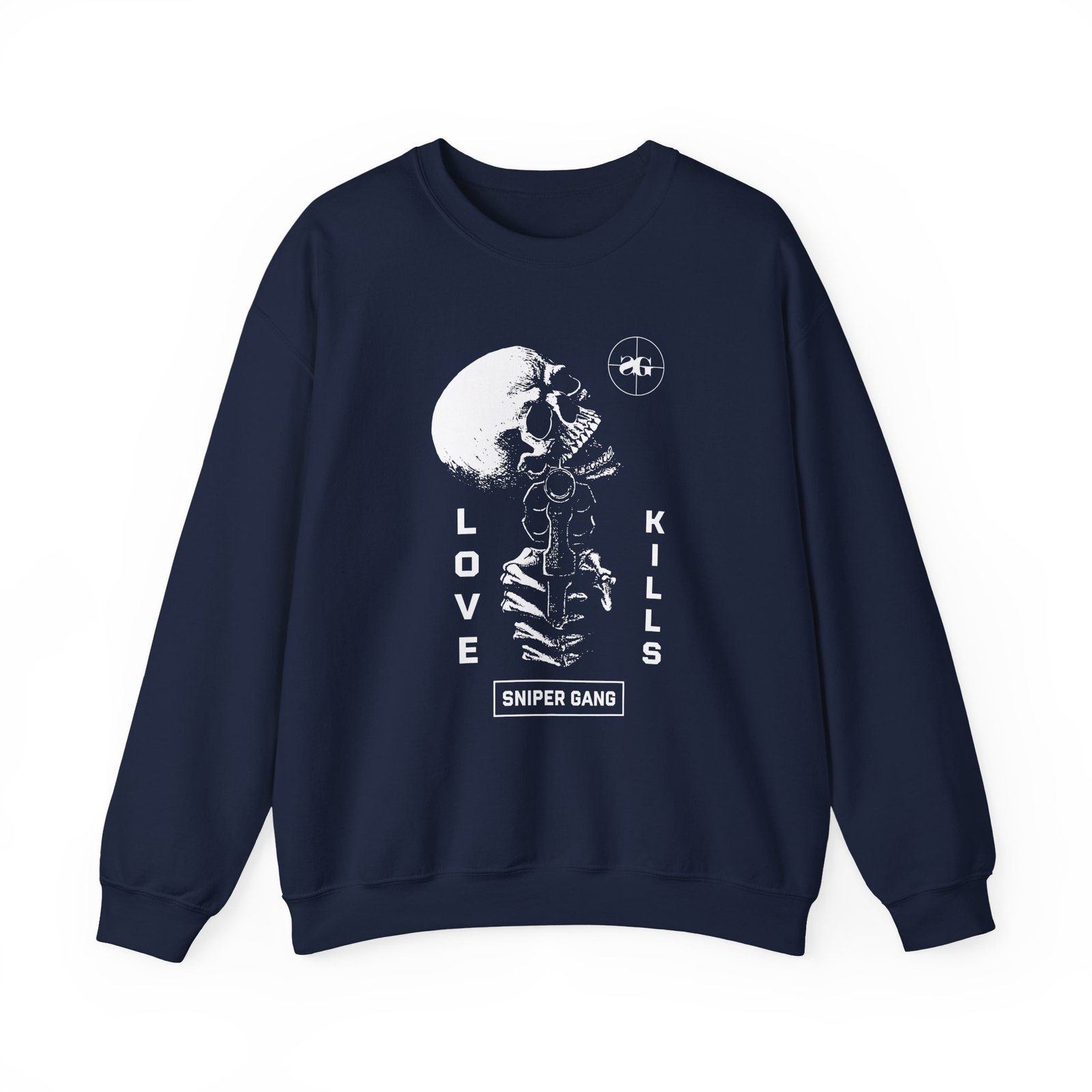 KBK Love Kills Unisex Heavy Blend™ Crewneck Sweatshirt