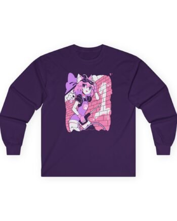 Vshojo Nyanners Anime Unisex Ultra Cotton Long Sleeve Tee