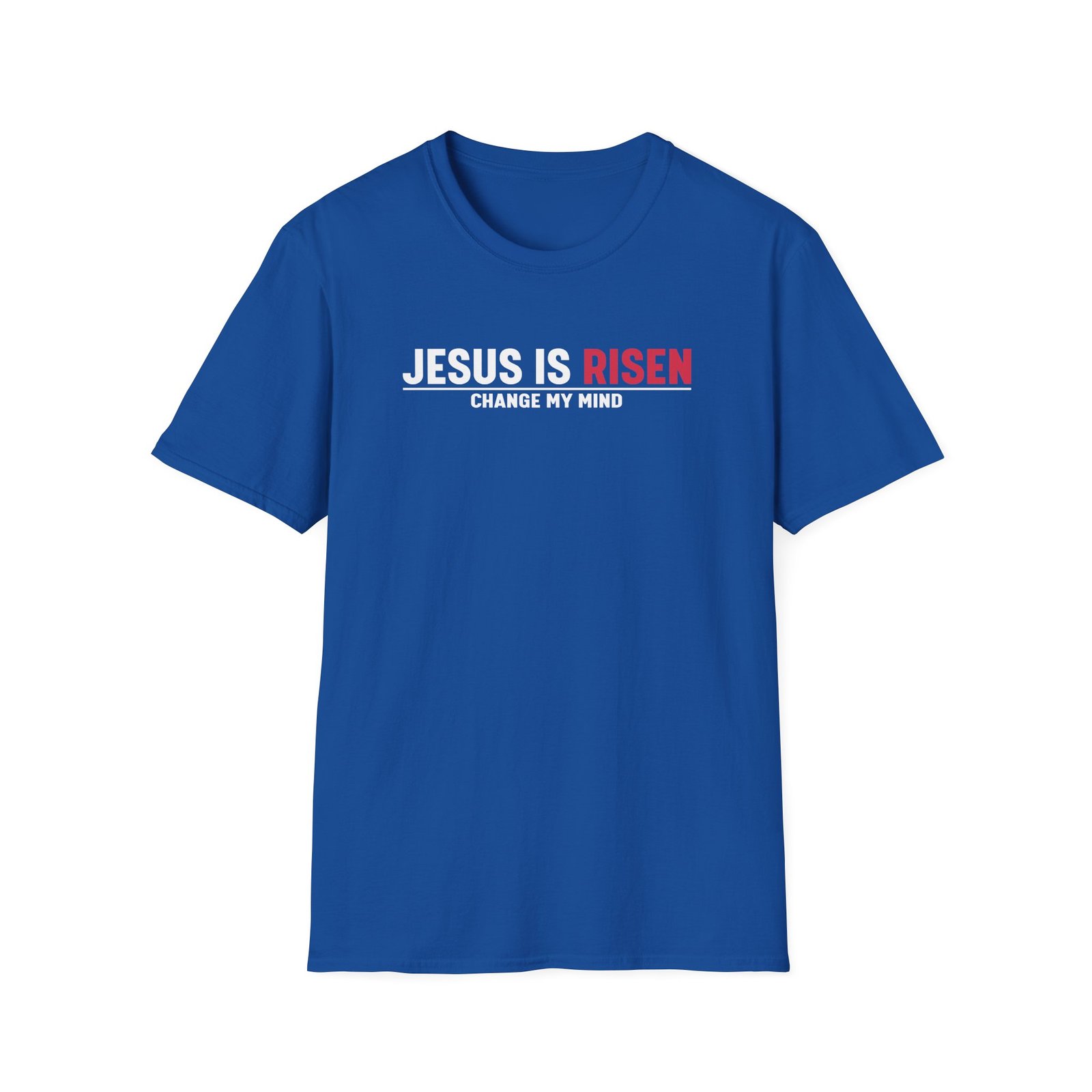 Louder With Crowder Jesus is Risen Unisex Softstyle T-Shirt