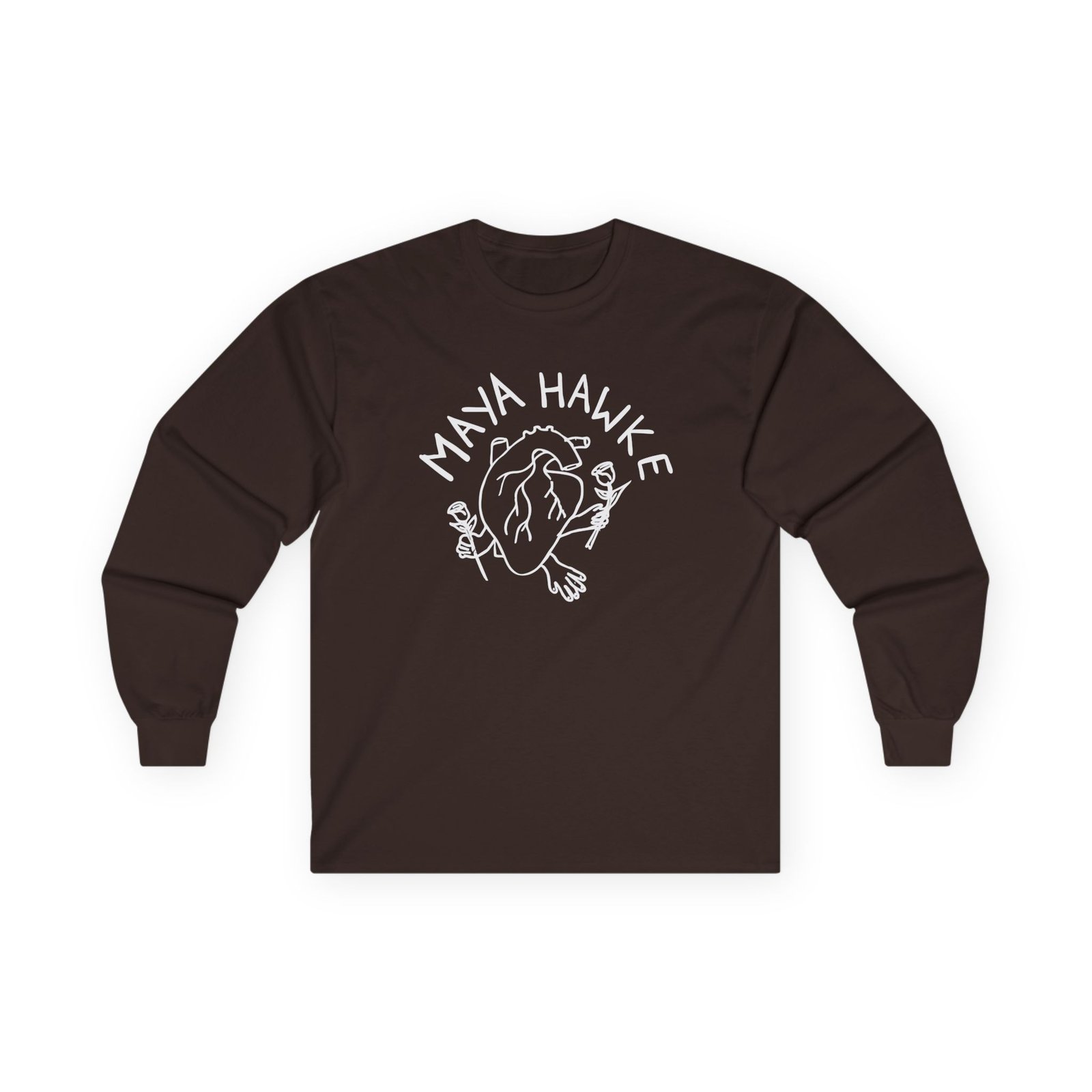 Maya Hawke Generous Heart Unisex Ultra Cotton Long Sleeve Tee