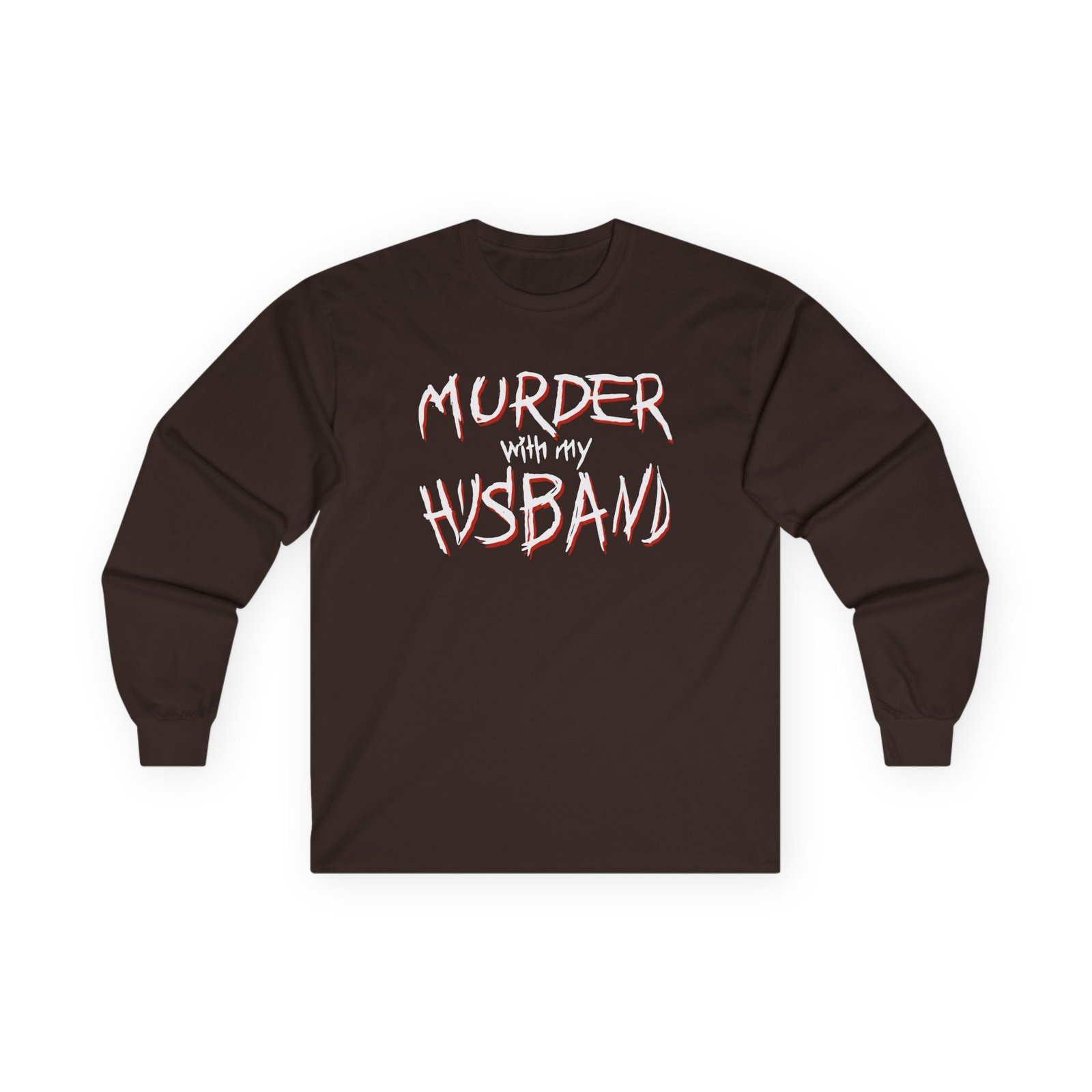 Murder With My Husband Unisex Ultra Cotton Long Sleeve Tee