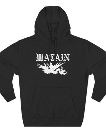 Watain Deathwards Three-Panel Fleece Hoodie