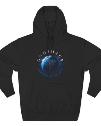 Godsmack Lighting Up the Sky Sun Three-Panel Fleece Hoodie
