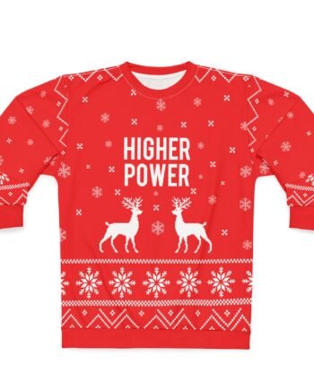 Higher Power Unisex Sweatshirt (AOP)