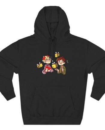 Tubbo Three-Panel Fleece Hoodie
