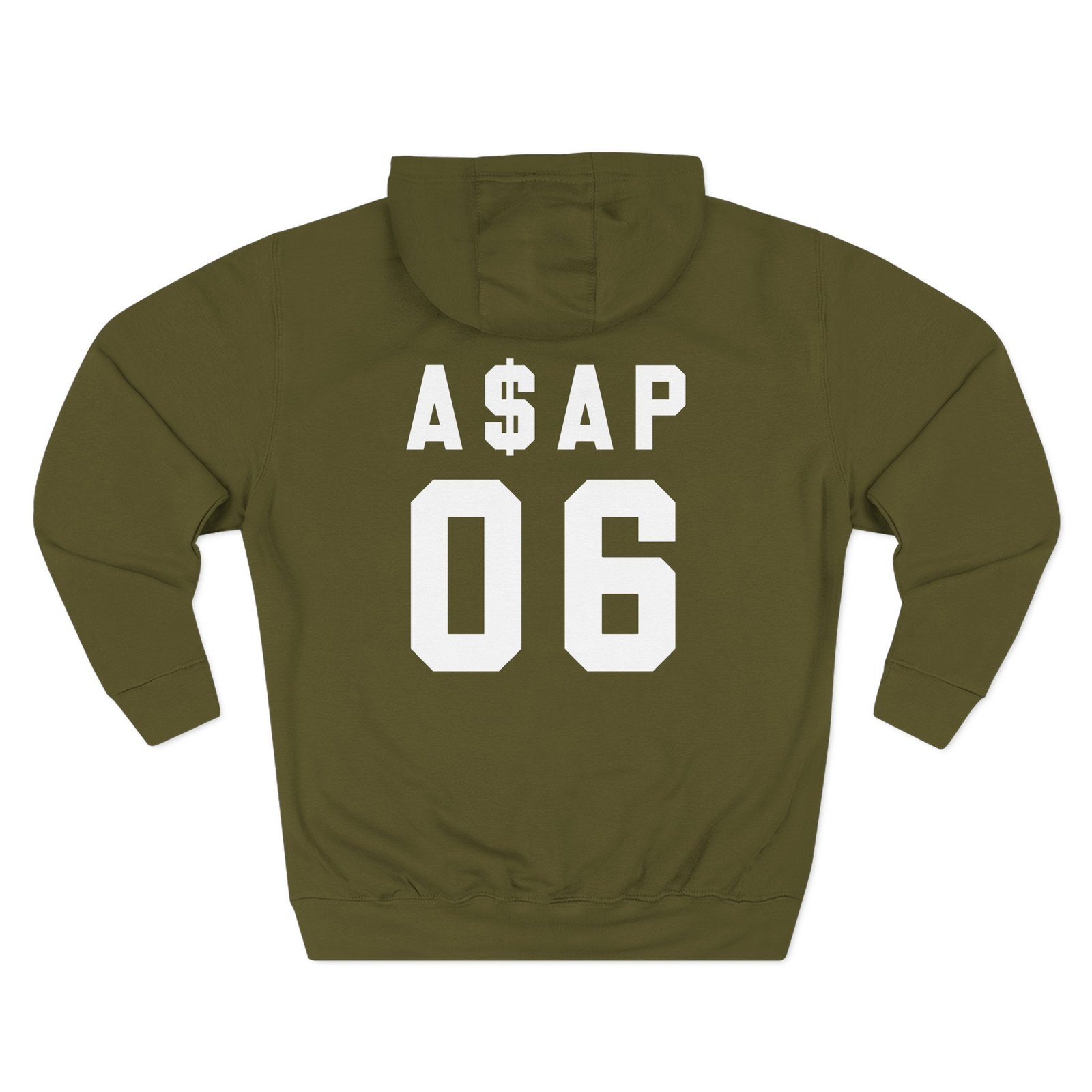 Asap Rocky Anarchy Paradise 06 Rap Band Three-Panel Fleece Hoodie