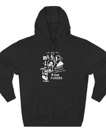 Lauryn Hill Fugees' Ready or Not Lyric Three-Panel Fleece Hoodie
