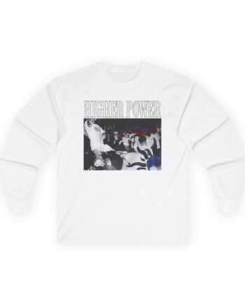 Higher Power Painted Photo Unisex Ultra Cotton Long Sleeve Tee