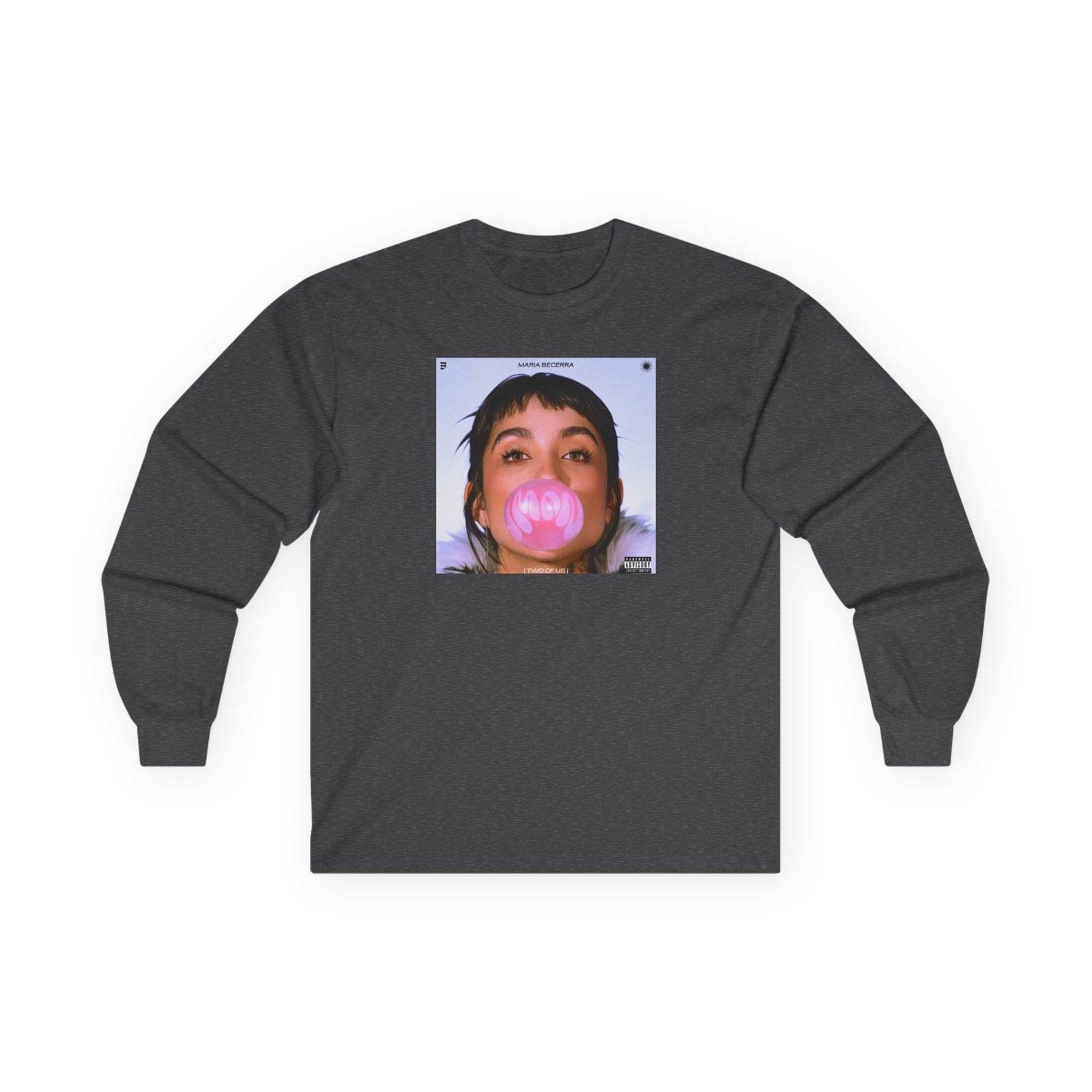 Maria Becerra Remera Two of Us Unisex Ultra Cotton Long Sleeve Tee