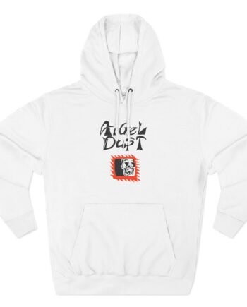 Angel Dust Peekaboo Skull Three-Panel Fleece Hoodie
