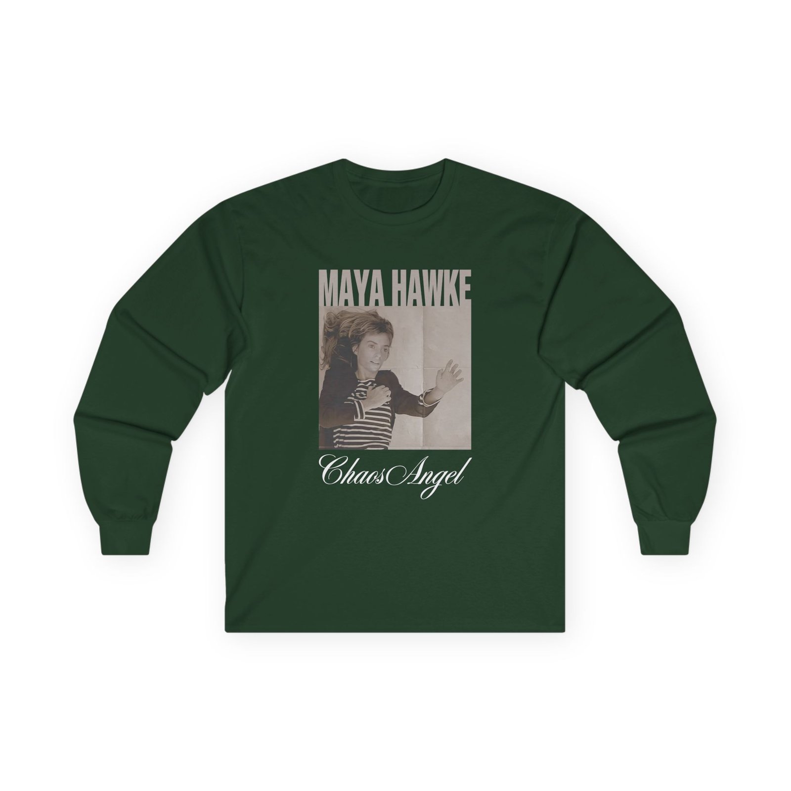 Maya Hawke Chaos Angel Unisex Ultra Cotton Long Sleeve Tee