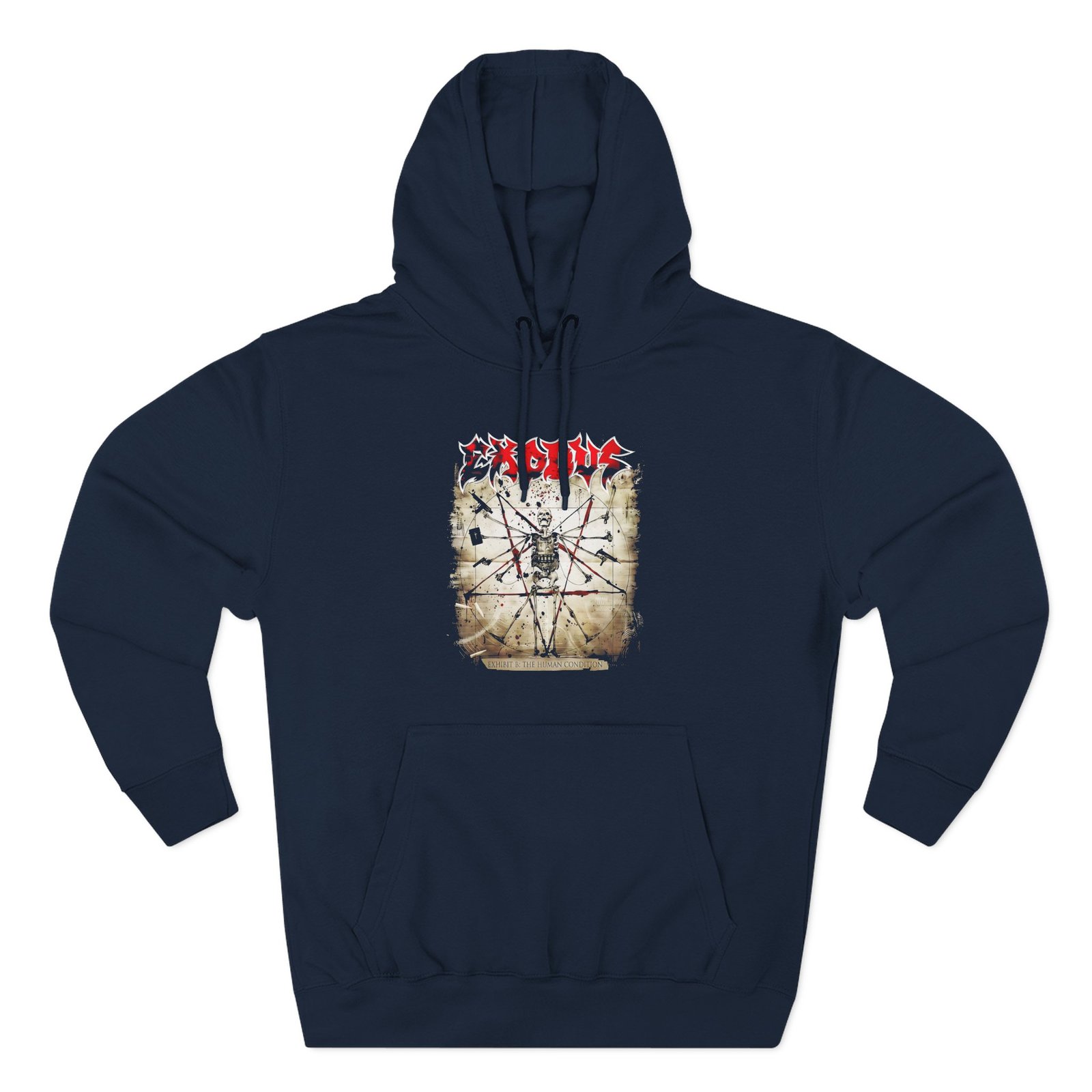 Exodus Atrocity Exhibit B Three-Panel Fleece Hoodie